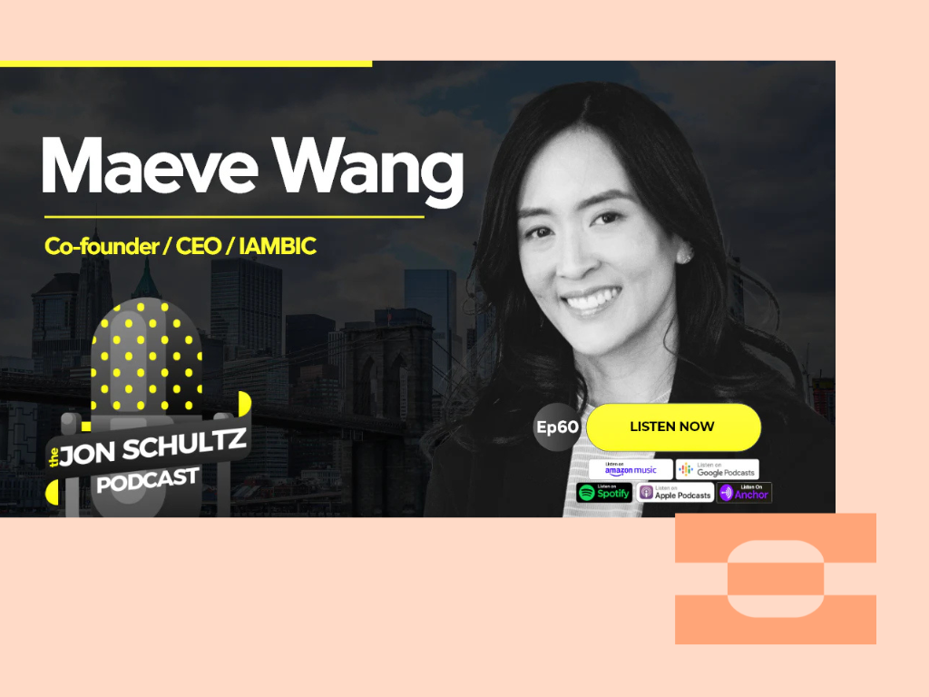 Featured on The Jonathan Schultz Podcast: Maeve Wang's Journey Towards AI-Tailored Shoes